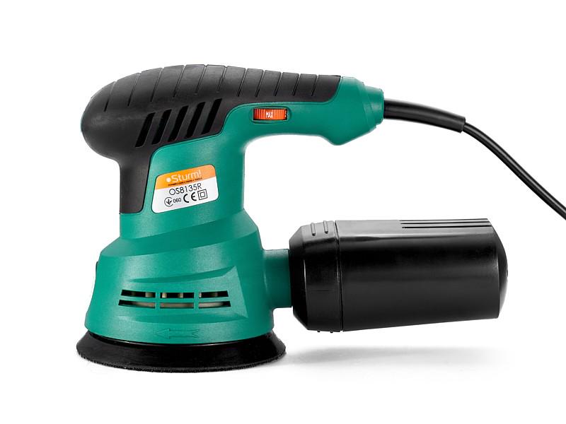 Шліфувальна вібраційна ексцентрикова машинка Sturm OS8135R